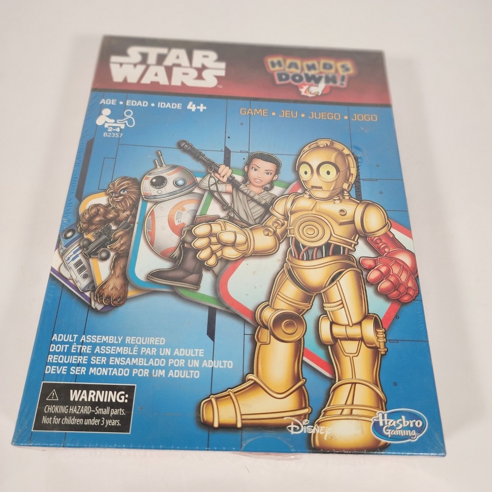 Star Wars Hands Down! Hasbro Gaming 2014 Board Game New Factory Sealed